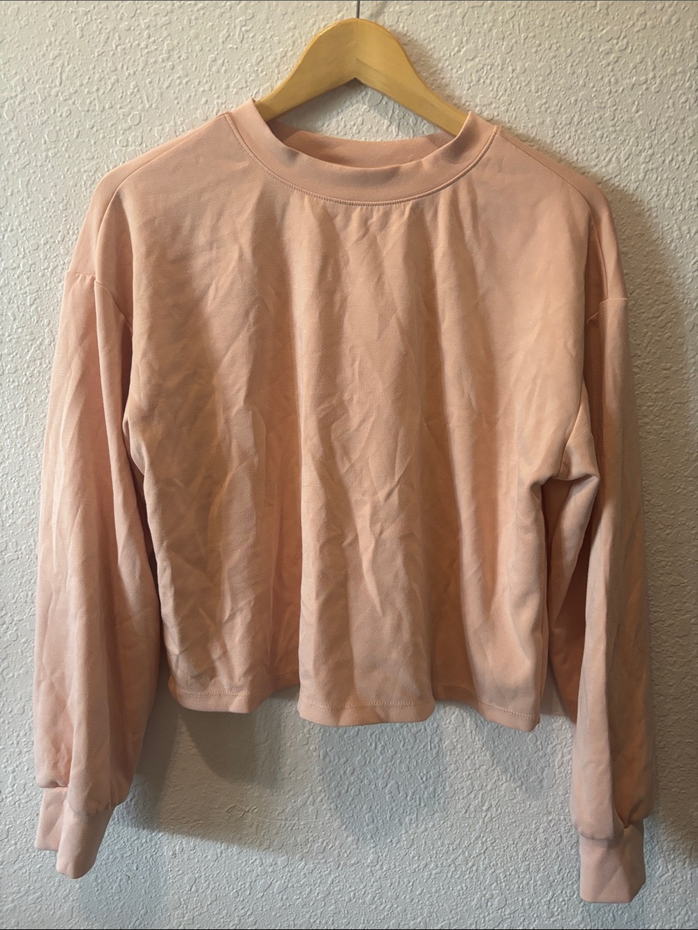 Worthington Light Blush Crewneck Sweatshirt